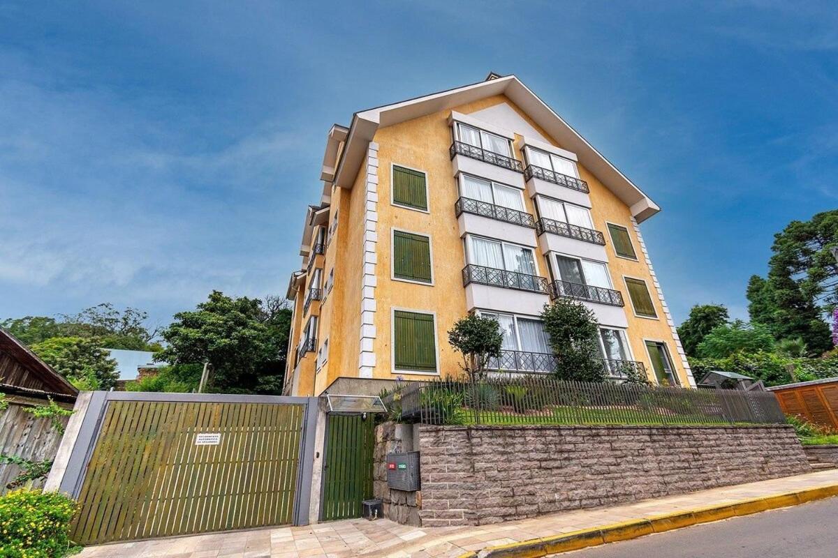 Rosa Edificio Giovani Pizetta Apartment Gramado Exterior foto