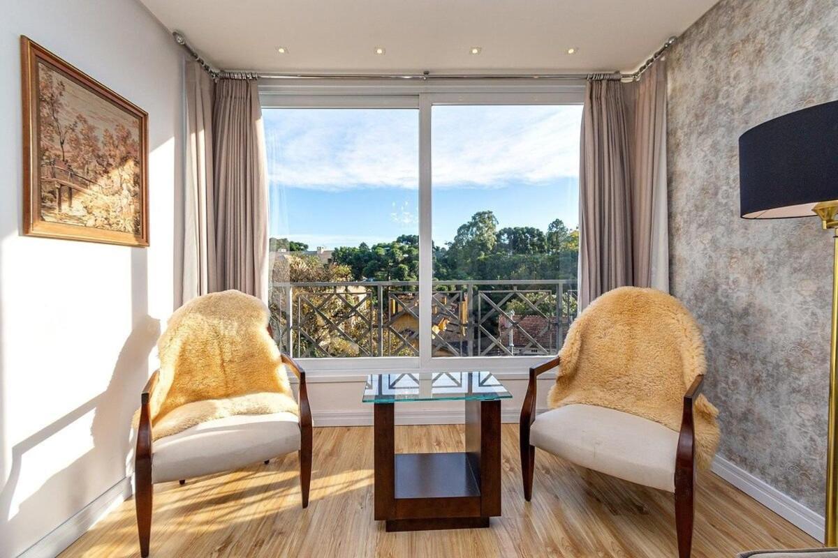 Rosa Edificio Giovani Pizetta Apartment Gramado Exterior foto
